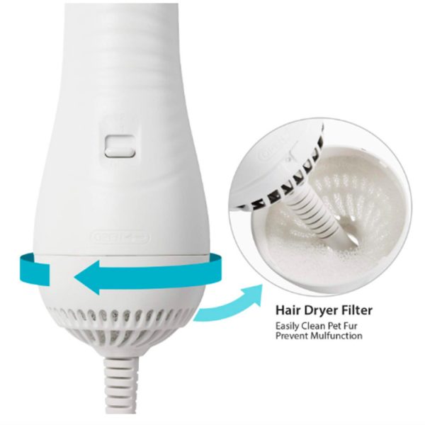 Pet Electric Hair Dryer Comb Dog Hair Heating Fan Drying And Drawing Combo Pet Hair Comb - Image 6