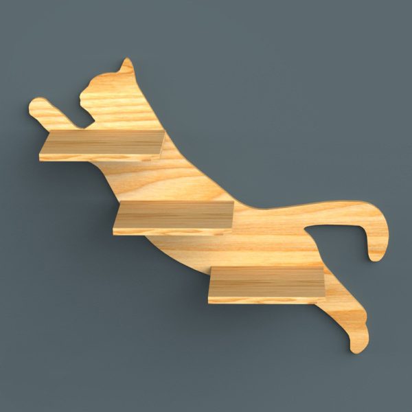 Cat Climbing Frame Space Nest Solid Wood - Image 5