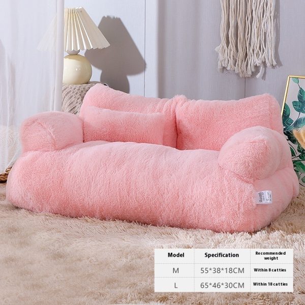 Winter Cat Nest Warm Sofa Plush - Image 3