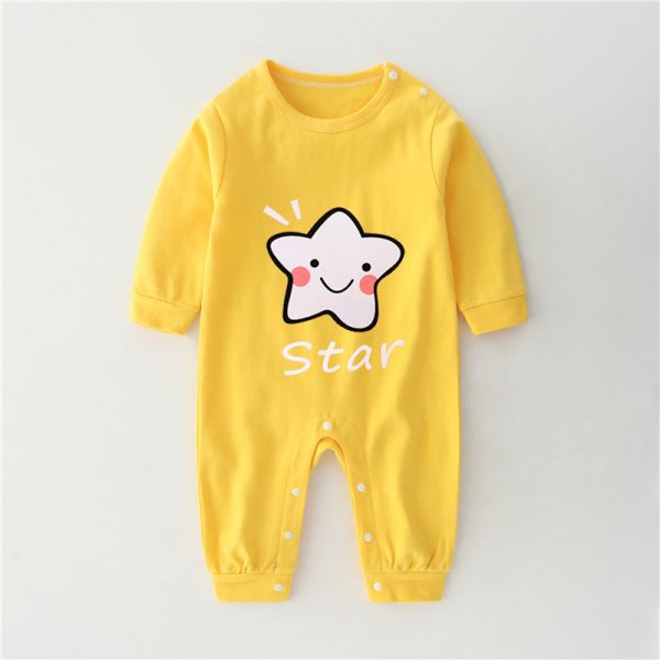 Baby One-piece Cotton Romper Pajamas - Image 2