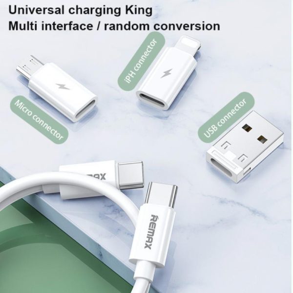 Iphone60W Fast Charge Data Cable Hidden Multifunctional Type-c 3-in-1 - Image 3