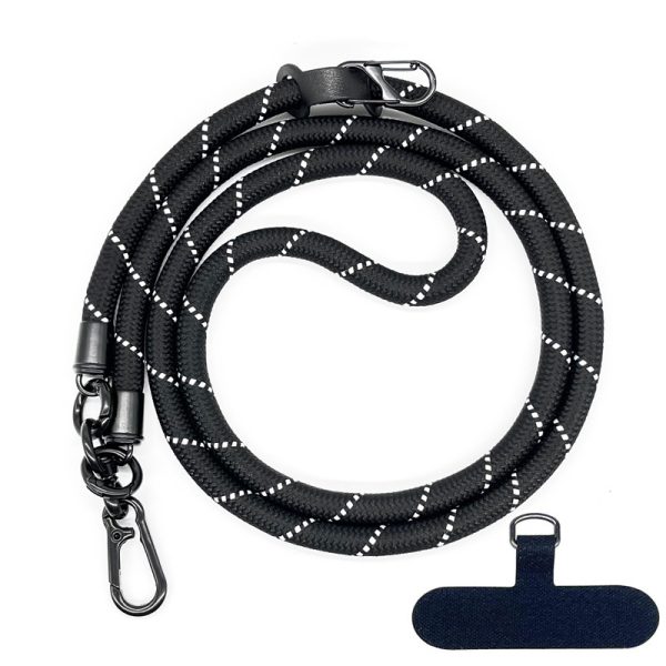 10MM Climbing Rope Mobile Phone Lanyard Gasket Adjustable Crossbody Mobile Phone Strap Camera Strap Rope Anti-lost Neck Rope - Image 2