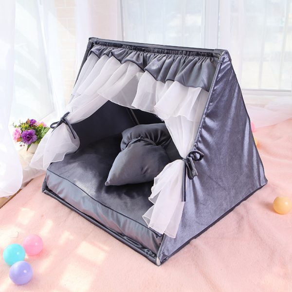 Universal Pet Tent Cat Litter Kennel Semi-enclosed - Image 4