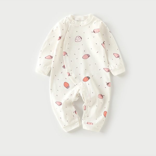 Autumn Thin Baby Pajamas And Baby Onesies - Image 6