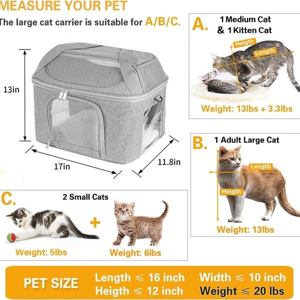 Dog Backpack Breathable Pet Portable Carrier Bag Travel Transport Bag For Small Dogs And Cats Outgoing - Image 2