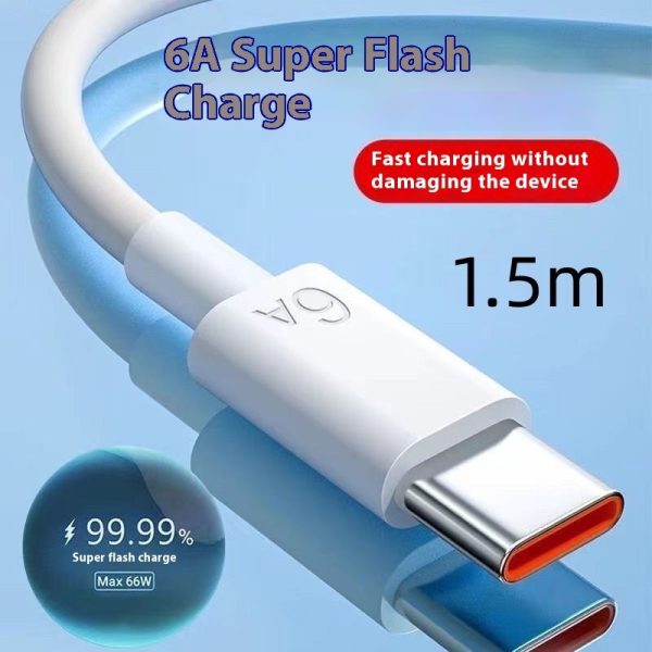 6A Type-C Fast Charge Data Cable - Image 2