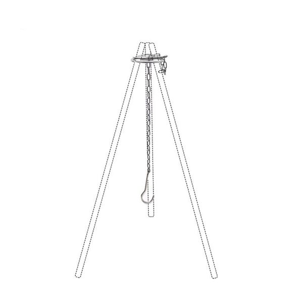 Convenient Triangle Hanging Pot Support For Outdoor Camping - Image 3