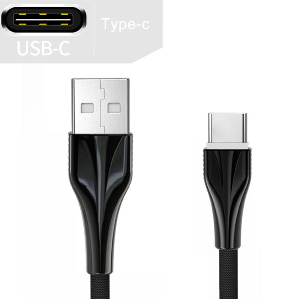 Aluminum Alloy Braided Mobile Phone Data Cable - Image 6