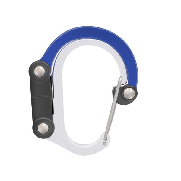 Hybrid Gear Clip - Carabiner Rotating Hook Clip Non-Locking Strong Clips For Camping Fishing Hiking Travel Backpack Out - Image 8