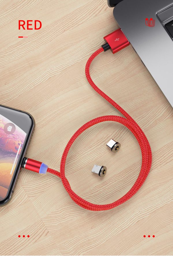 Magnetic USB Cable Fast Charging USB - Image 2