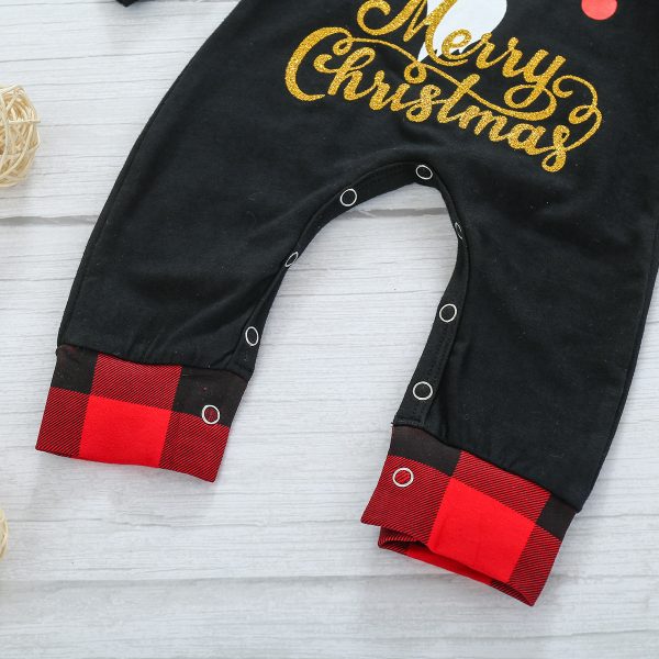 Children's Christmas Kids Long Sleeve Romper - Image 6