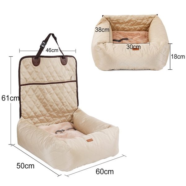 2 In 1 Pet Dog Carrier Folding Car Seat Pad Thickened Multi-purpose Pet Bed Dog Car Mattress Pets Supplies - Image 10