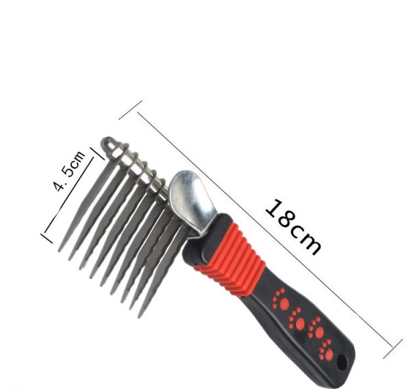 Pet dog hair removal comb - Image 4