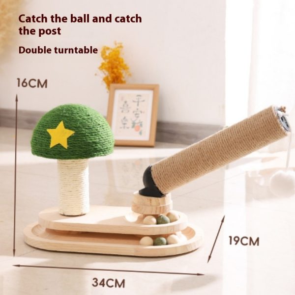 Scratch-resistant Pet Toy Pillar - Image 6