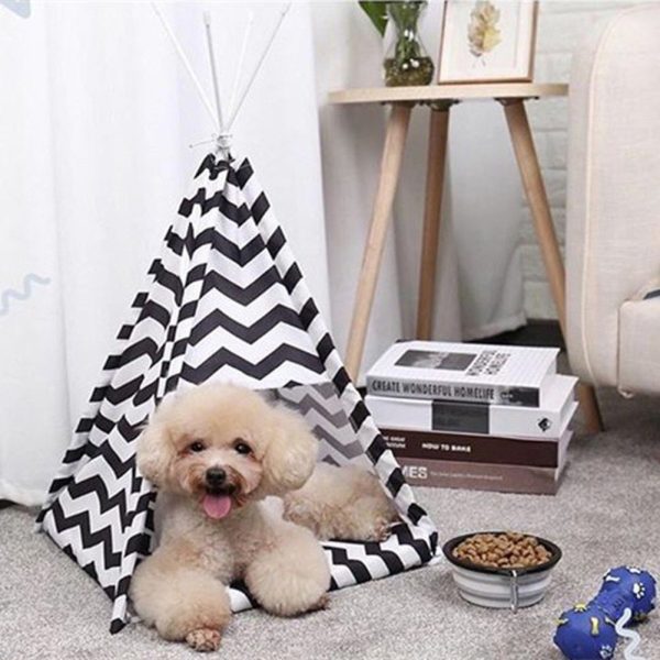 Indian removable and washable dog tent