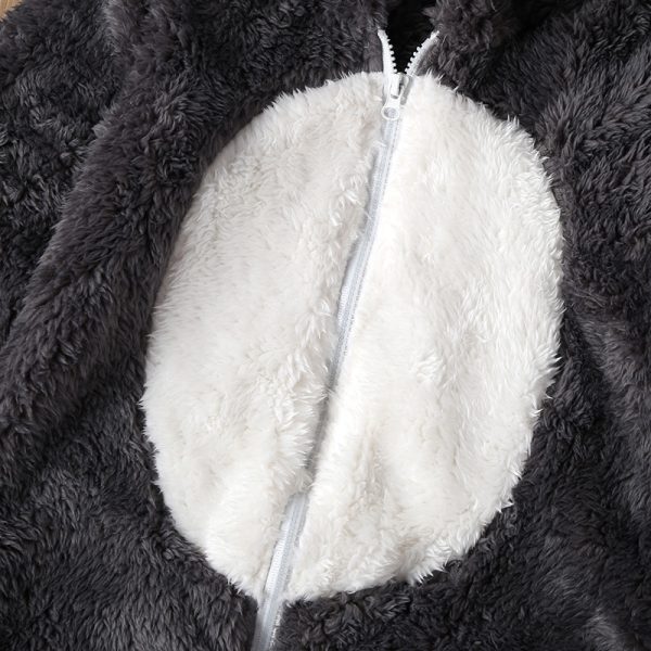 Baby Fleece Cute Animal One-piece - Image 2