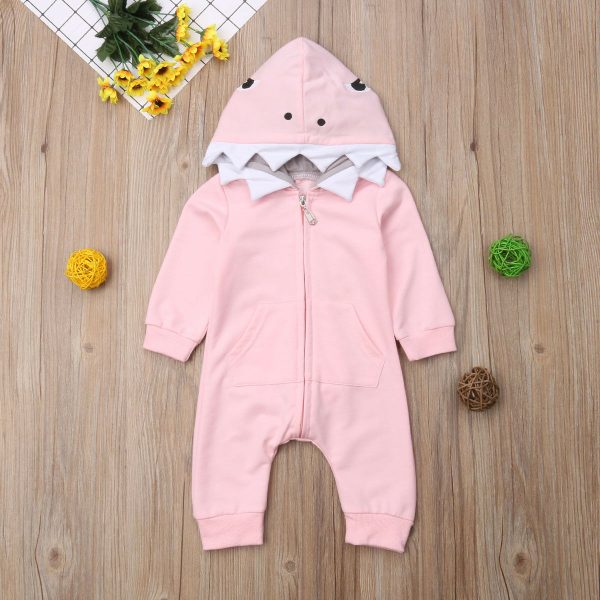 Cartoon shark hooded robes - Image 6