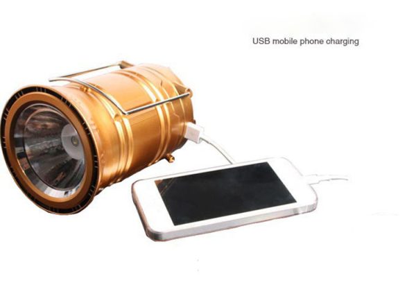 new solar charging type multifunctional telescopic camping lantern lantern outdoor camping tent lamp - Image 6