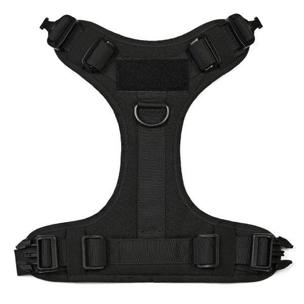 Military Tactical Dog Harness German Shepherd Adjustable Pet Dog Back - Image 4