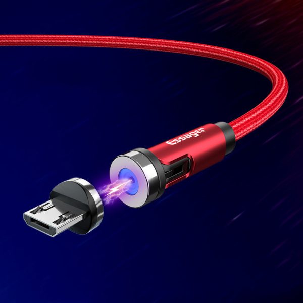 Compatible with Apple , Magnetic rotating data cable - Image 6