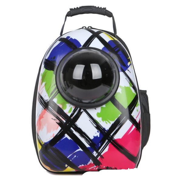 Pet space cat bag chest bag transparent backpack - Image 3