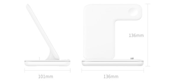 Compatible Mobile Phone Watch Earphone Wireless Charger 3 In 1 Wireless Charger Stand - Image 10