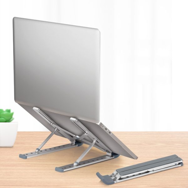 Folding Lifting Desktop Notebook Tablet Computer Stand - Image 2