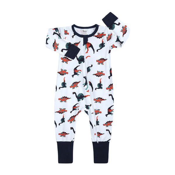 New Long-Sleeved Romper Baby Clothes - Image 2