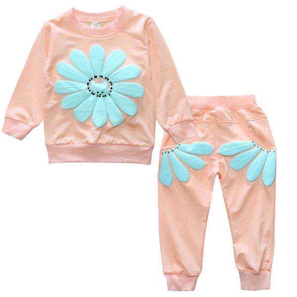 Children's Suit Sun Flower 2-Piece Set - Image 5