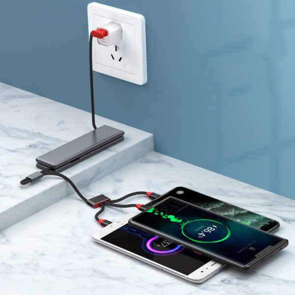 Portable Multifunctional One For Three Chargers - Image 2