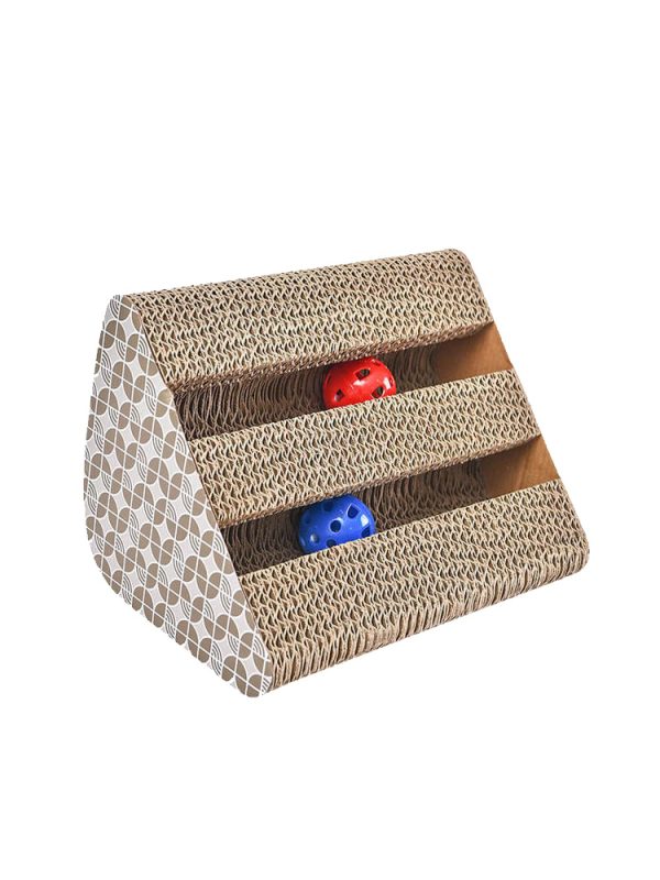 Anti-Dandruff And Multifunctional Wear-resistant Corrugated Paper Litter Cat Toy - Image 5