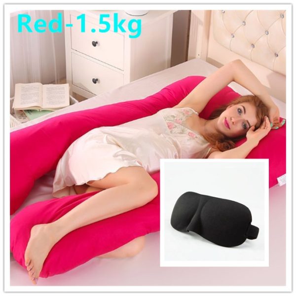 Sleeping Support Pillow For Pregnant Women  U Shape Maternity Pillows Pregnancy Side Sleepers - Image 8