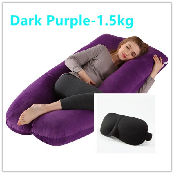 Sleeping Support Pillow For Pregnant Women  U Shape Maternity Pillows Pregnancy Side Sleepers - Image 7