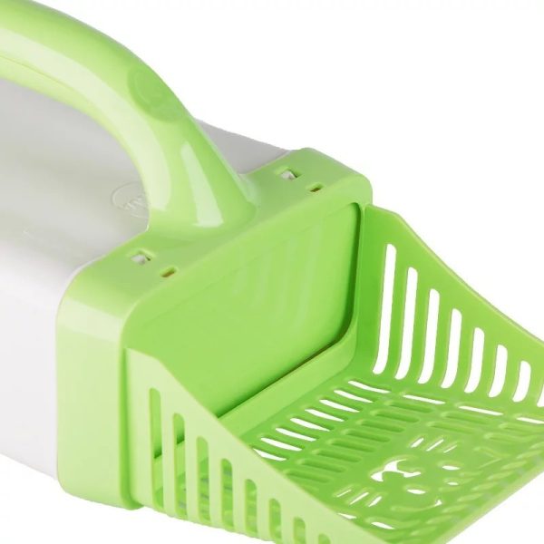 All-In-One Plastic Cat Litter Spatula Cleaning Kit Pet Poop Handler - Image 2