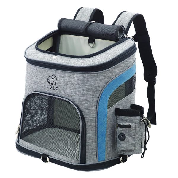 Ldlc Qi Sheng Pet Bag Amazon Explosion Pet Backpack Oxford Cloth Out Portable Cat And Dog Shoulder Pet Bag - Image 2