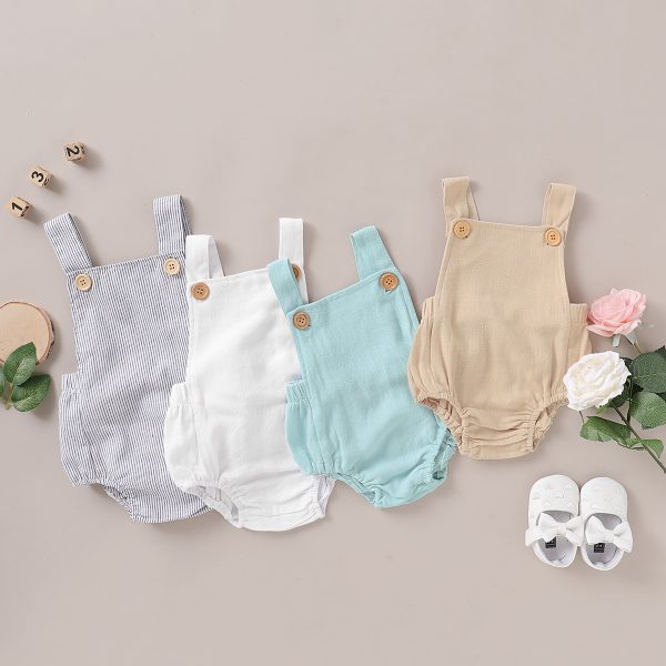 Baby cotton and linen triangle bag hip clothes - Image 2