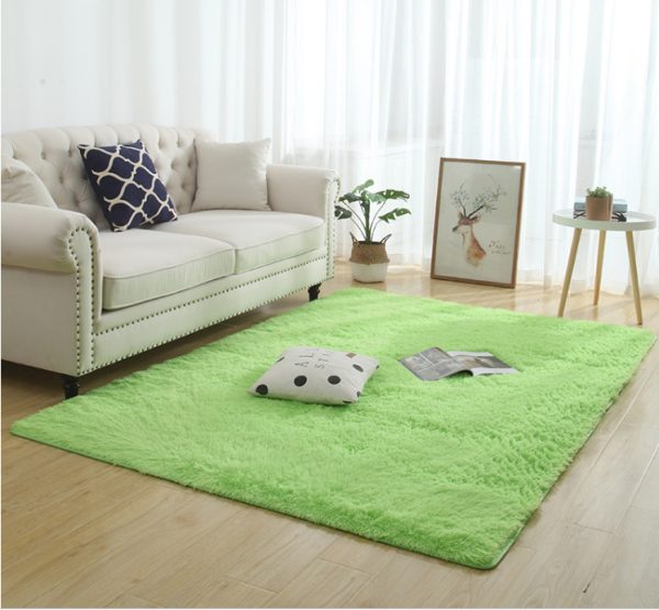 Silky Fluffy Carpet Modern Home Decor Long Plush Shaggy Rug - Image 10