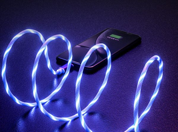 Compatible with Apple , Streamer Data Cable Douyin Luminous Dynamic Mobile Phone Charging Cable - Image 3