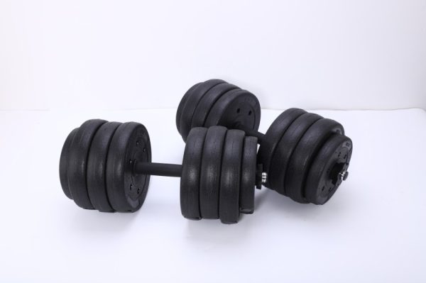 Round Head Dumbbell Multi-Specification Safety Men's Barbell Rubber Coated Dumbbell Indoor Fitness Equipment - Image 4