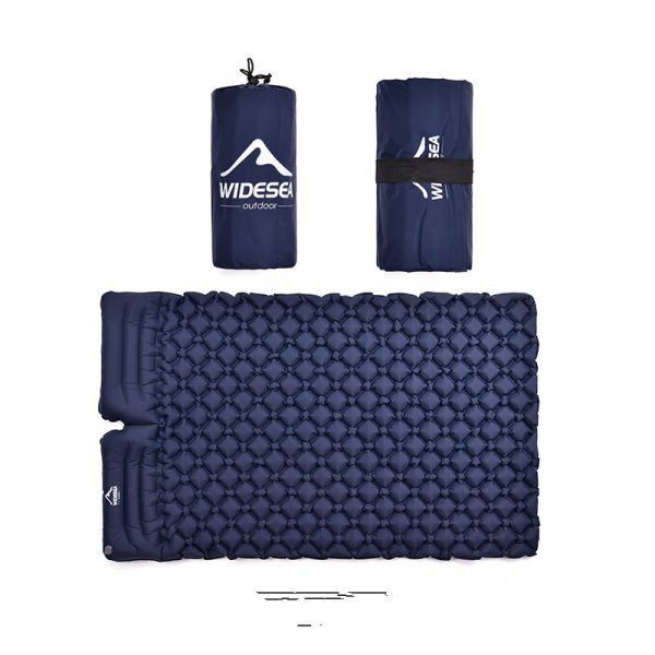 Camping Inflatable Moisture-Proof Mat Double Portable Ultra-Light Mat Quick Inflatable Camping Air Mat - Image 2