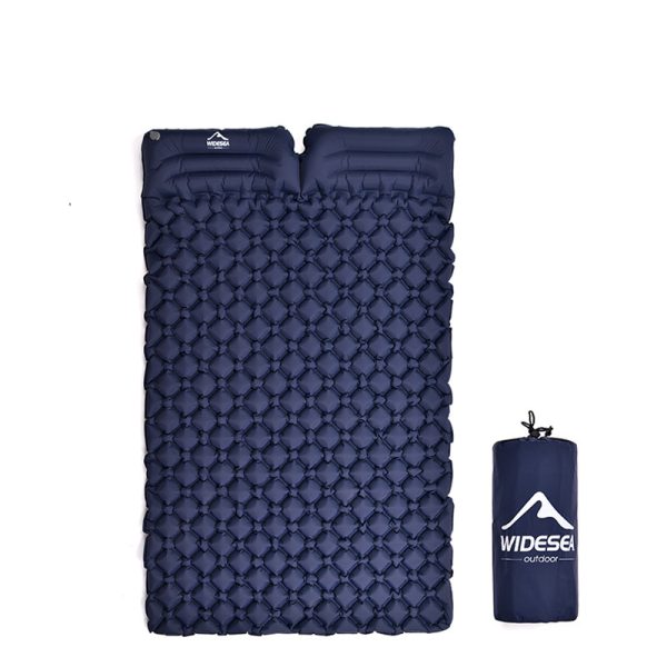 Camping Inflatable Moisture-Proof Mat Double Portable Ultra-Light Mat Quick Inflatable Camping Air Mat - Image 3