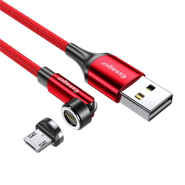 Compatible With Appl E , 540 Degree Rotating Magnetic Data Cable Three In One - Image 2