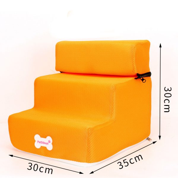 Factory Direct Sale Dog Stairs Pet Climbing Ladder Sponge Steps Small Dog Teddy On The Sofa Bed Climbing Ladder Can Be Customized - Image 6