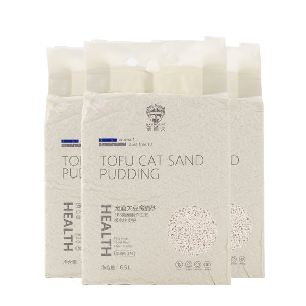 Tofu Cat Litter Plus Amount Pet Doffer Cat Fine Litter Deodorant Cat Litter Cat Dust-Free Clumping Corn Pet Supplies - Image 2