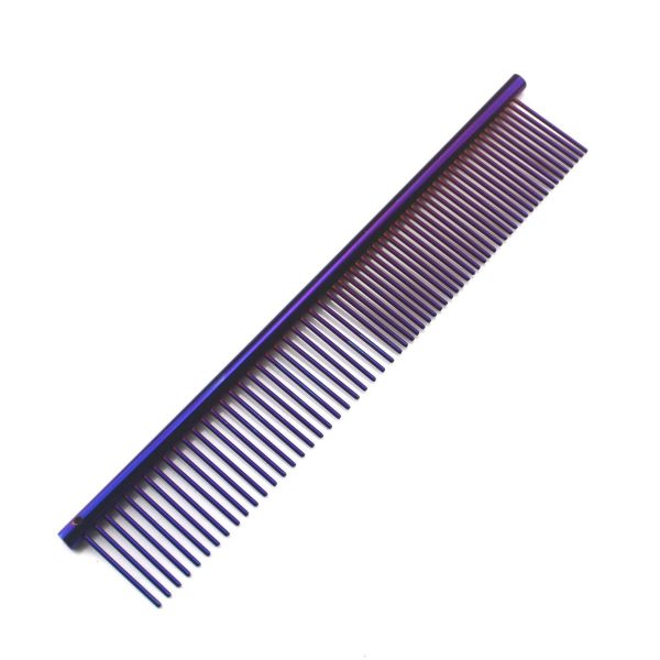 Color Stainless Steel Medium Pet Comb - Image 4