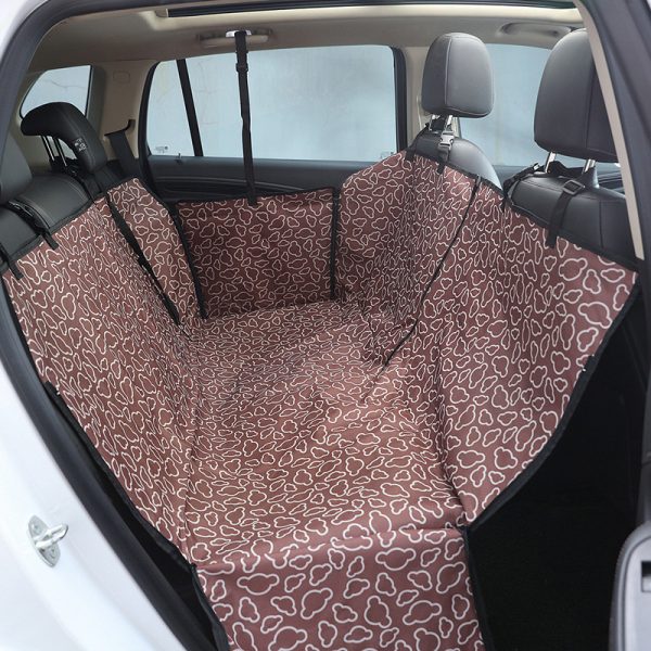 Dog Car Mats, Dog Mats, Golden Retriever Pet Dog Cushions, Rear Car Mats, Waterproof And Dirt-Resistant Car Pet Seat Covers - Image 4