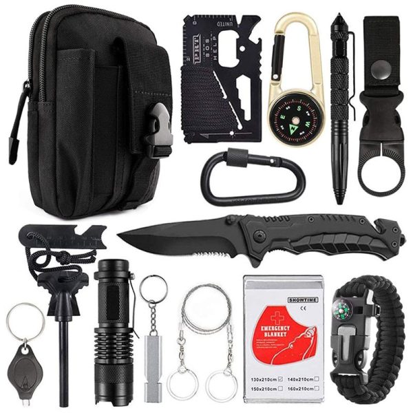 Amazon'S New Outdoor Camping Camping Multi-Function Tool Wild Survival Equipment Sos Self-Defense Supplies - Image 5