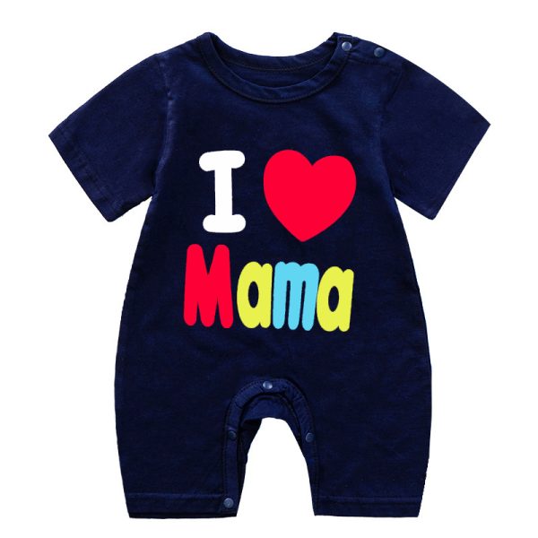 Baby Clothes Summer Short-sleeved Jumpsuit - Image 6