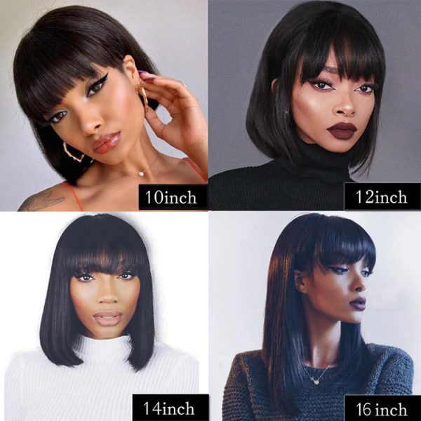 Unice Hair Full Machine Human Hair Wigs For Black Women - Image 4