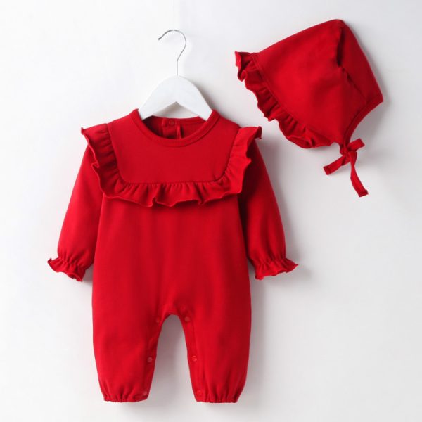 Cute mombei baby girl princess baby girl autumn clothes - Image 3